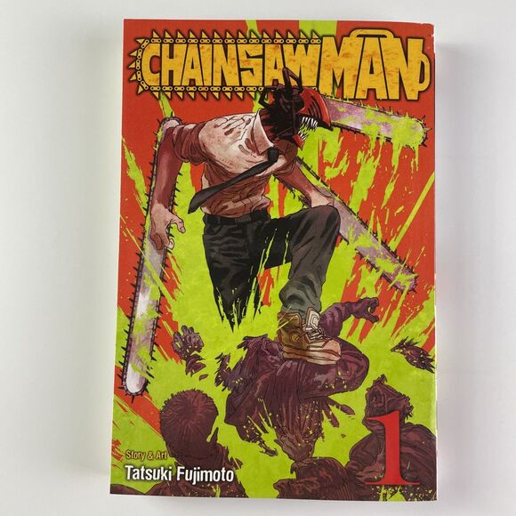 Chainsaw Man Manga Volumes 1-2 Tatsuki Fujimoto English Vol 1, 2 Action Horror - Picture 2 of 11